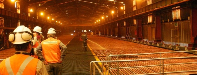 Cobre terminó con un fuerte repunte tras dato de crecimiento económico de China