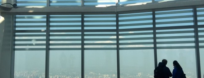 Mirador panorámico Sky Costanera abre puertas al público