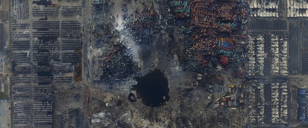 Ciudadanos de Tianjin se quejan de escozor en la piel tras primeras lluvias luego de la explosión