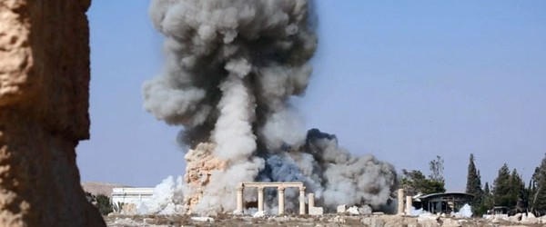 Estado Islámico difunde imágenes de la destrucción total del histórico templo en Palmira