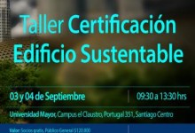 Taller Certificación Edificio Sustentable