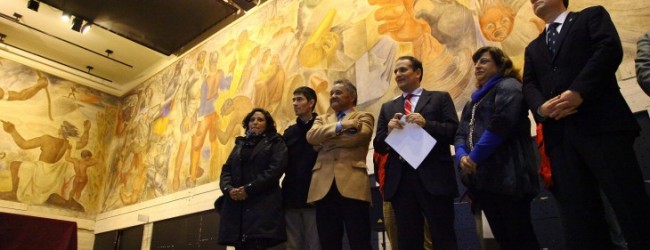 Destinarán millonaria inversión para restaurar mural “Historia de Concepción”