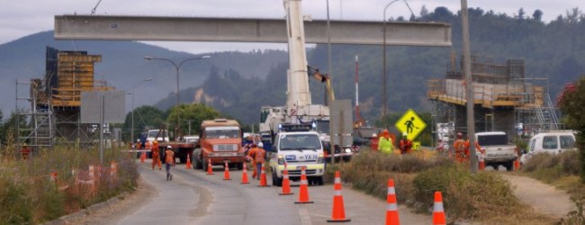 Rutas en construcción del Bío Bío suspenderán sus obras durante Fiestas Patrias