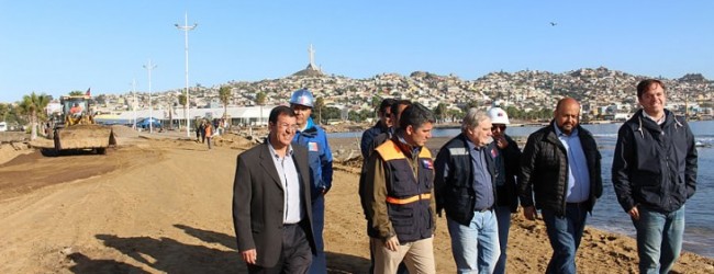 MOP habilita parcialmente costanera de Coquimbo afectada por el terremoto