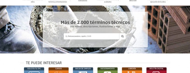 Éxito rotundo del ´diccionario online de la construcción´, de la FLC, en su primera semana de vida