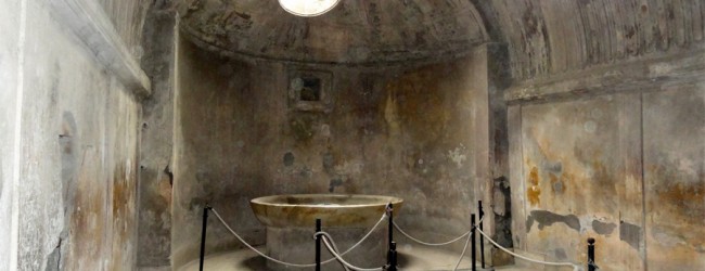 Recuperan en Pompeya las termas más antiguas halladas hasta ahora