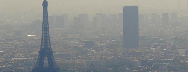 Smog avergüenza a París a menos de un mes de la cumbre sobre el clima