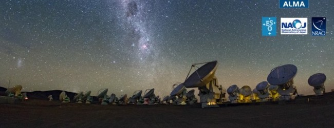 Radiotelescopio ALMA se une a otros observatorios y crea telescopio del porte de la Tierra