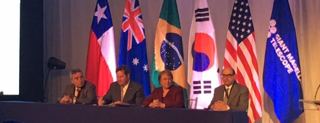 Presidenta Bachelet dio inicio a la construcción del telescopio más grande del mundo