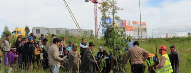 Realizan ceremonia mapuche en terreno donde se construirá el Hospital de Carahue