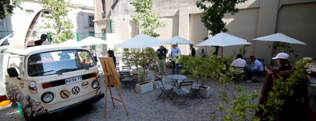 Inauguran primera plaza de bolsillo en Santiago que ocupó sitio eriazo abandonado