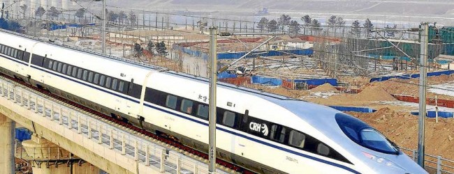 China consolida liderazgo en área ferroviaria con millonaria inversión en trenes rápidos