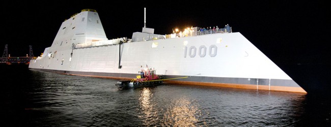 Zumwalt, el mayor destructor con propulsión totalmente eléctrica jamás construido