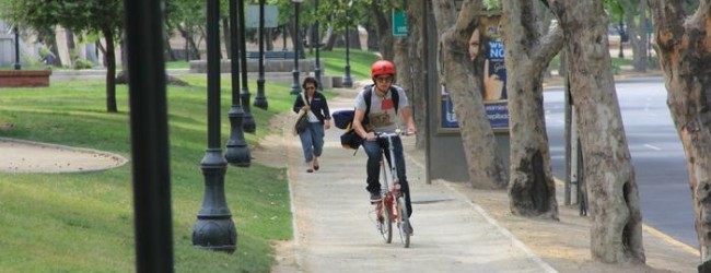 Remodelarán la ciclovía de Andrés Bello