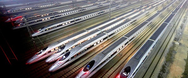 Los trenes de alta velocidad chinos listos para ir más allá en 2016