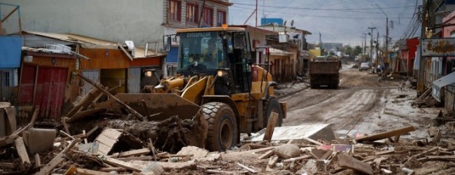 A un año de aluviones, lanzan la reconstrucción de Atacama