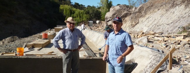 Destinan $3 mil millones para construcción de minitranques en la Región de O´Higgins