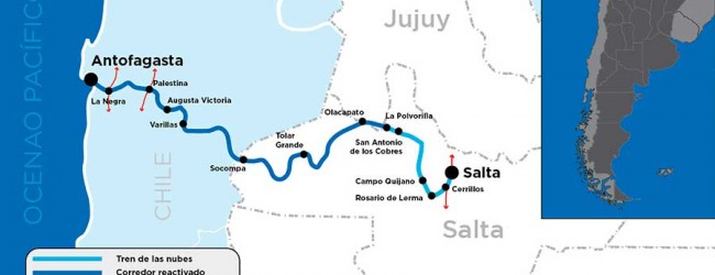 Chile y Argentina reactivarán tren de carga que une ambos países