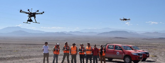 Empresa local trae a Chile drones para exploración minera