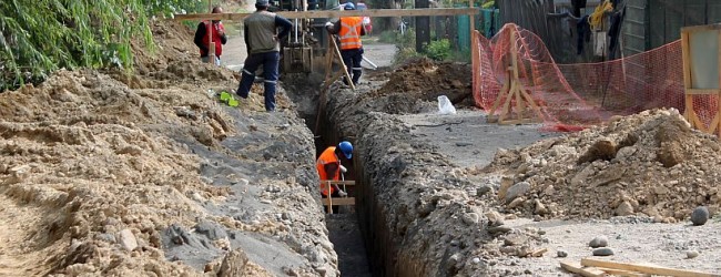 60% de avance presentan obras de alcantarillado en sector urbano de Machalí