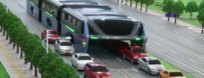Surgen retrasos y dudas con la fabricación del autobús-túnel chino