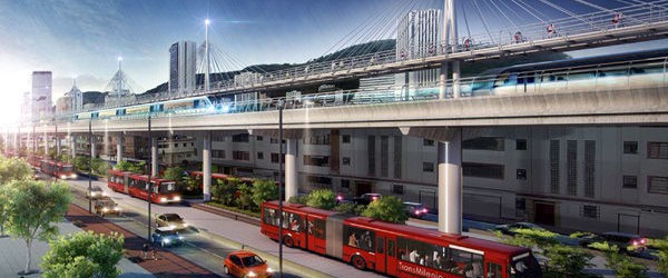 Metro de Bogotá será elevado e irá por la Avenida Caracas: Peñalosa