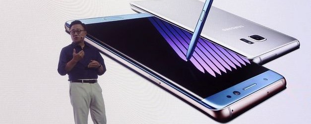 Samsung retira provisionalmente el Note 7 tras varios casos de ignición