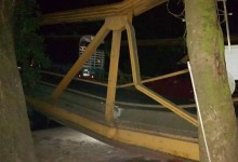 El próximo jueves llegarán los materiales para la construcción del puente Charte
