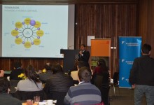 Encuentro en el Centro Innovación UC, del que la compañía suiza es socia: Sika Chile y Echeverría Izquierdo compartieron experiencias en Workshop sobre Muros Cortina