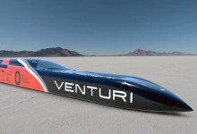 Venturi VBB-3 alcanza récord y se convierte en el vehículo eléctrico más rápido del mundo