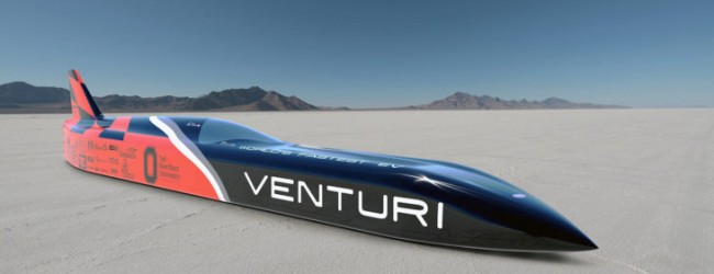 Venturi VBB-3 alcanza récord y se convierte en el vehículo eléctrico más rápido del mundo