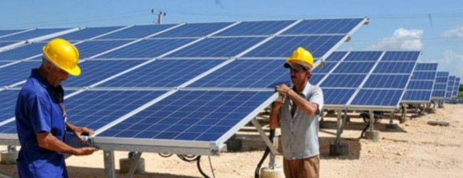Marchan a buen ritmo las obras de construcción de cuarto parque solar fotovoltaico en Cienfuegos