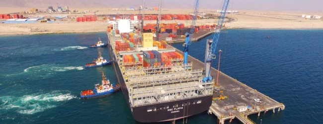 Construcción de la zona de respaldo en puerto de Arica presenta un 97% de avance