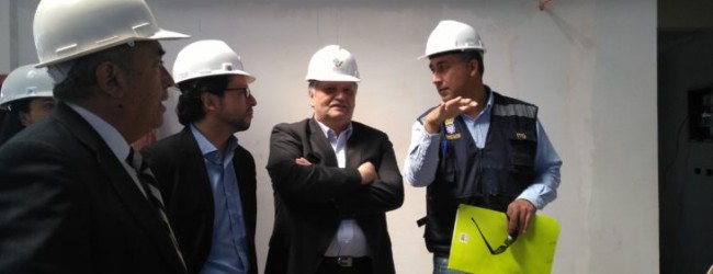 45% de avance presentan obras de construcción de nueva municipalidad de Los Ángeles