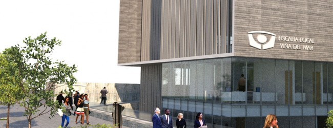 Construcción de la nueva Fiscalía de Viña del Mar registra cerca de un 70% de avance