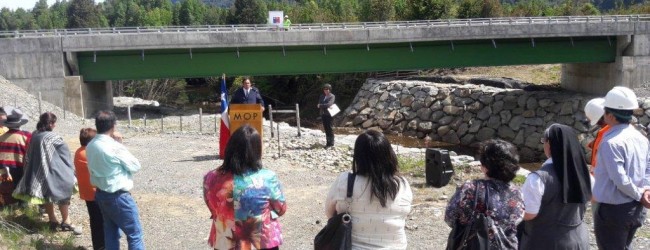 Mejora conectividad para Raúl Marín Balmaceda y La Junta con construcción de nuevo puente
