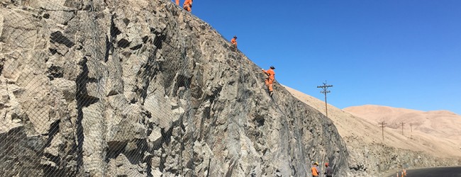 Un avance del 97% registra la construcción de la tercera pista de la Ruta 24 de Tocopilla