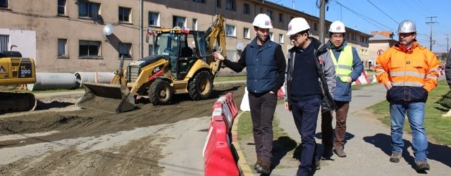 Avanza construcción de colector de aguas lluvias Santiago Bueras en Valdivia