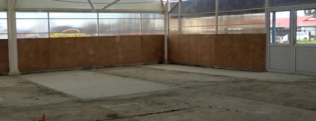 Terminaron los trabajos de construcción del patio techado de la Escuela Mirasol