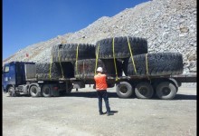 Los Pelambres concluyó retiro de neumáticos depositados en botadero Cerro Amarillo