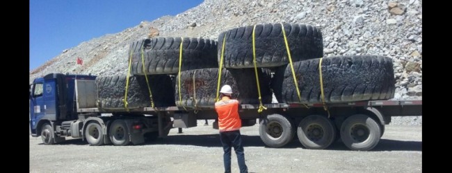 Los Pelambres concluyó retiro de neumáticos depositados en botadero Cerro Amarillo