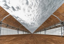 NOORo II completa la construcción de su campo solar con la instalación del último colector