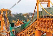 Acogen demanda contra EFE por caída de vagones en río Toltén