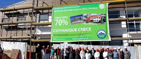 MOP finaliza construcción de hospedería del Hogar de Cristo en Coyhaique