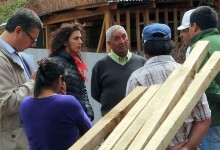 Minvu reconstruye casa de lonco destruida durante un incendio forestal en Collipulli