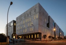 Construcción del Palacio de Justicia de Mecanoo se acerca a su fin en Córdoba