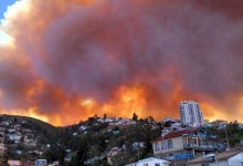 Último balance de incendio en Viña del Mar: 10 viviendas y 400 hectáreas afectadas