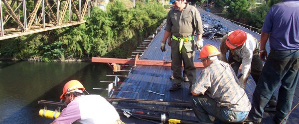 Científicos trabajan para construir puentes de madera más resistentes al paso del tiempo