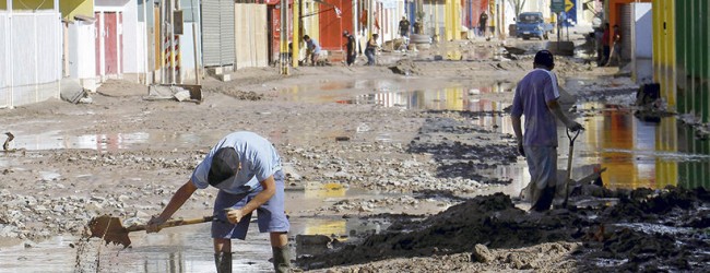 MOP estima en $ 3.000 millones reparación de zonas afectadas por lluvias