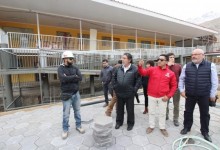 Construcción de la Escuela Básica de Pisco Elqui alcanza un 98% de avance